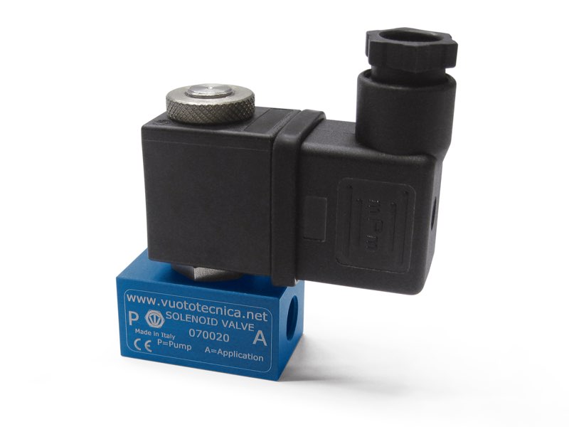 New series of 2-way and 3-way vacuum solenoid pilot valves  with 1/8 