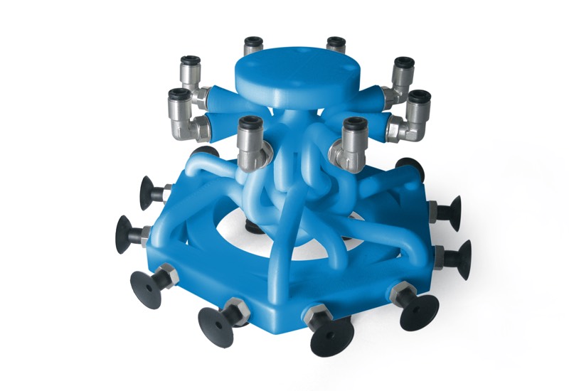 Special OCTOPUS gripping system products with 3D printer